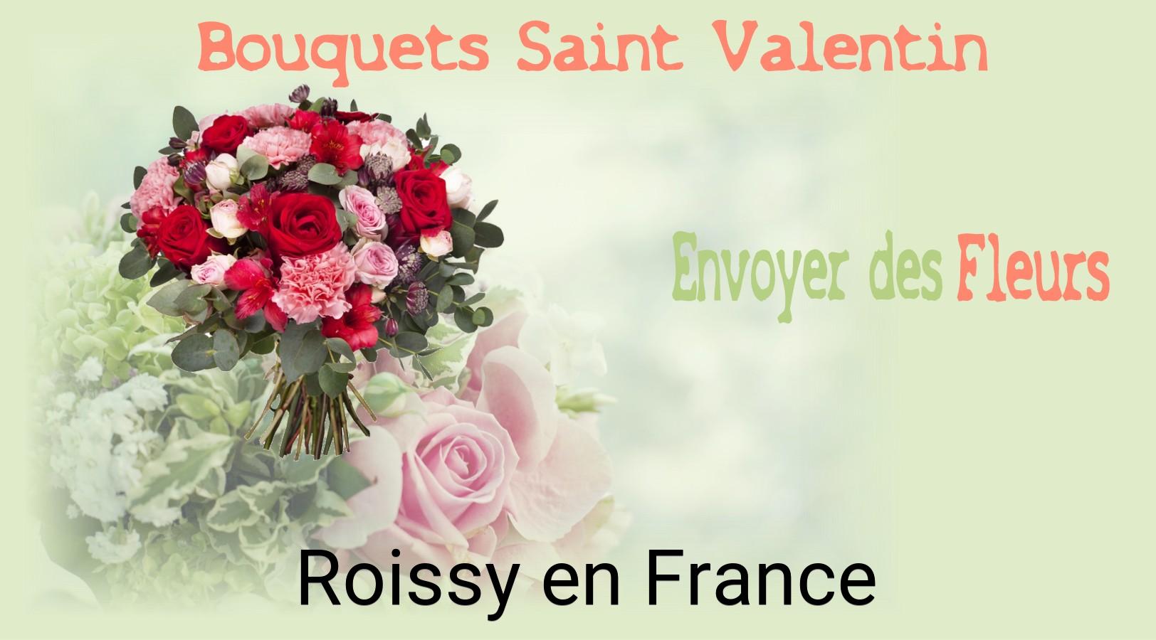 Roses de Saint-Valentin livrées à Roissy-en-France